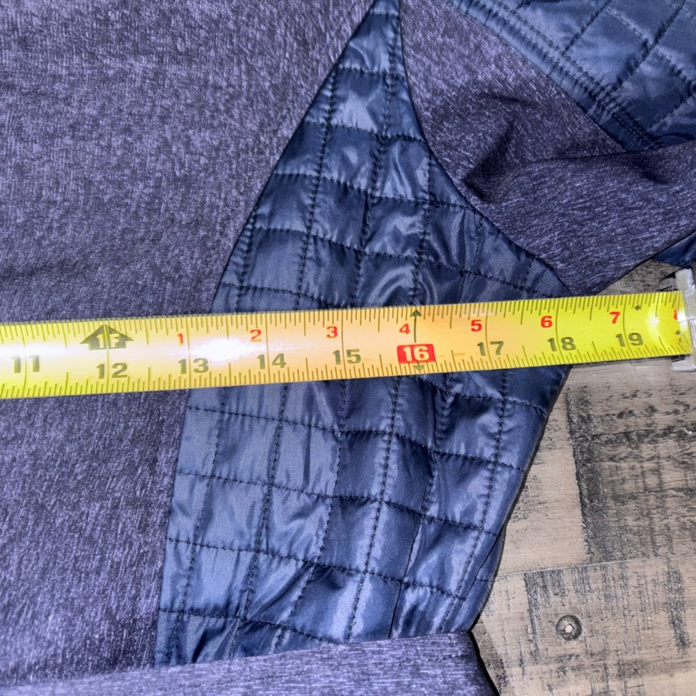 Michael Kors Women's Navy Blue Heather Winter Rain Coat Jacket SZ M​ - Picture 12 of 13